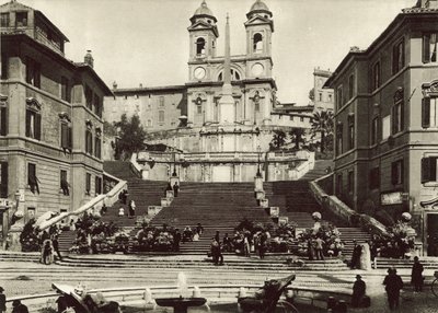Igreja de Trinita dei Monti de Italian Photographer