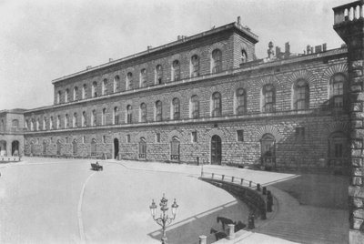 Florença, R Palazzo Pitti (foto a p/b) de Italian Photographer