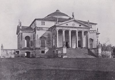 Itália: Palladios Villa Rotonda, perto de Vicenza (foto a p/b) de Italian Photographer