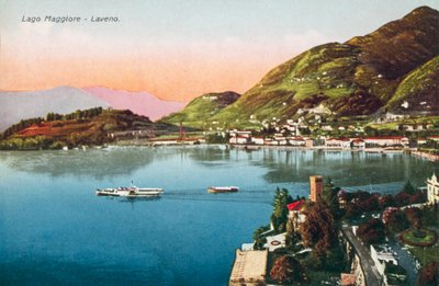 Lago Maggiore, Laveno (fotografia a cores) de Italian Photographer