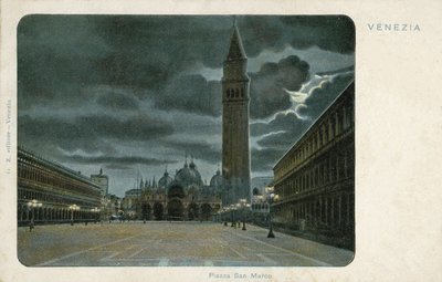 Piazza San Marco, Veneza (foto a cores) de Italian Photographer