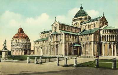 Pisa: O Duomo (fotografia a cores) de Italian Photographer