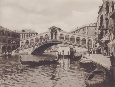 Ponte Rialto (foto a p/b) de Italian Photographer
