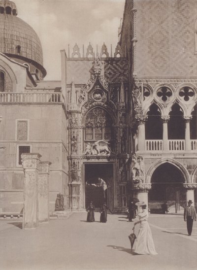 Porta de papel (foto a p/b) de Italian Photographer