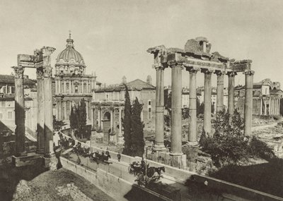 Fórum Romano com as novas escavações de Italian Photographer