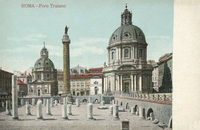 Roma, Itália, Fórum de Trajano de Italian Photographer