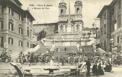 Roma, Itália, Piazza Di Spagna de Italian Photographer
