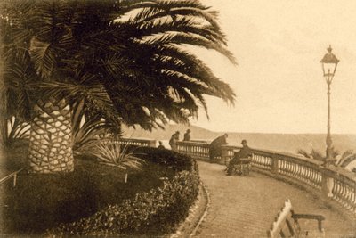 San Remo, Regina Elena Gardens (foto a p/b) de Italian Photographer