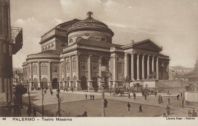 Teatro Massimo, Palermo, Sicília de Italian Photographer