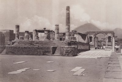 Tempio Di Giove, Templo de Júpiter (foto a p/b) de Italian Photographer