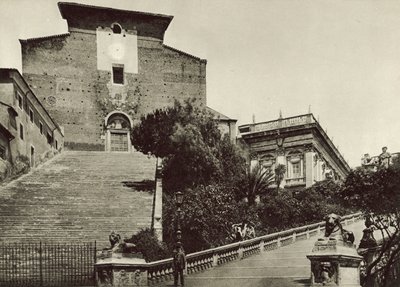 O Chruch de S Maria Aracoeli de Italian Photographer