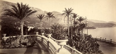 O jardim do Casino de Montecarlo, no Principado do Mónaco de Italian Photographer
