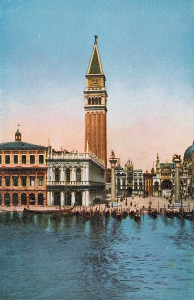 Veneza/Veneza: Piazzetta s Marco dal Mare (fotografia a cores) de Italian Photographer