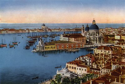 Venezia / Veneza: Panorama do Campanário (fotografia a cores) de Italian Photographer
