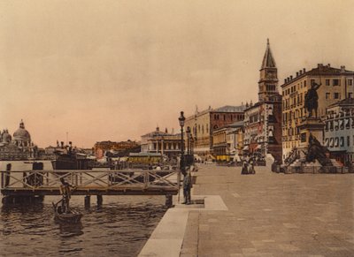 Venezia / Veneza: Riva degli Schiavoni (fotografia a cores) de Italian Photographer