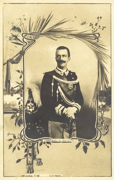 Victor Emmanuel III, rei da Itália de Italian Photographer
