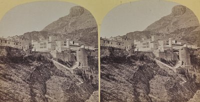 Vista do Palácio dos Príncipes no Principado do Mónaco de Italian Photographer