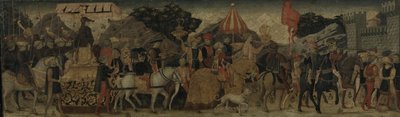 A Triumph, c.1450 (tempera no painel) de Italian School