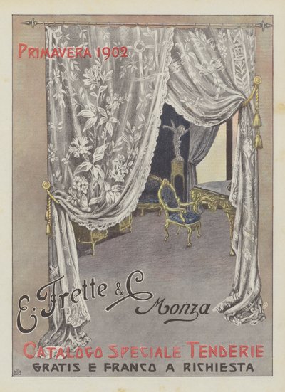 E Frette  C (litografia a cores) de Italian School