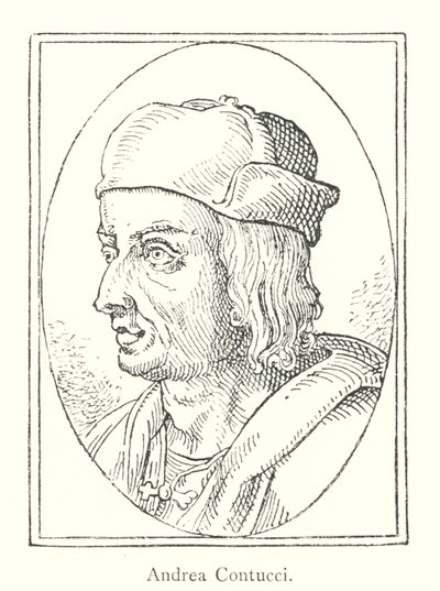 Andrea Contucci (gravura) de Italian School