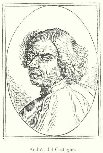 Andrea del Castagno (gravura) de Italian School