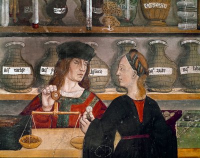 Loja do farmacêutico de Italian School