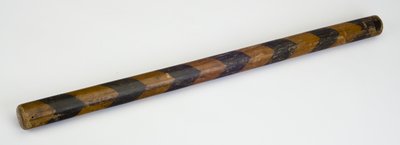 Baton para o &39;Giuoco del Ponte&39; (madeira e tinta) de Italian School