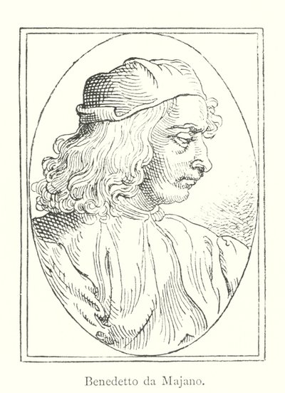 Benedetto da Majano (gravura) de Italian School