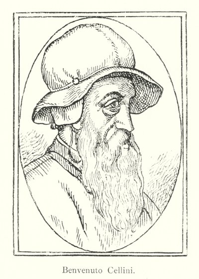 Benvenuto Cellini (gravura) de Italian School