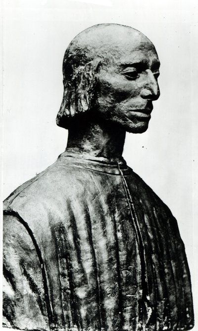 Busto de Nicolau Maquiavel (1469-1527) de Italian School