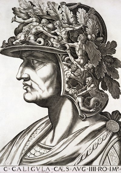 Calígula César (12 a 41 dC), 1596 de Italian School