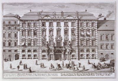 Capitão do cívica imperial Residence Viena de Italian School