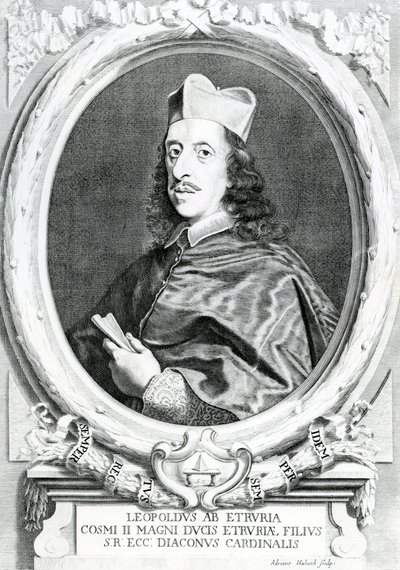 Cardeal Leopold de Medici (1617-1675) de Italian School