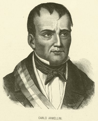 Carlo Armellini (gravura) de Italian School