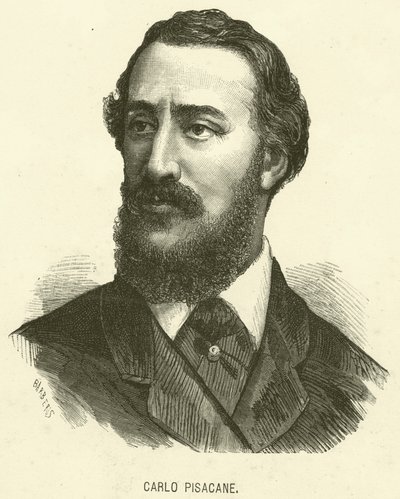 Carlo Pisacane (gravura) de Italian School