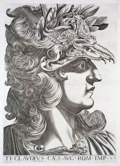 Cláudio César (10 a.C.-54 d.C.) de Italian School