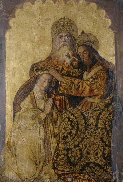 Coroação da Virgem de Italian School