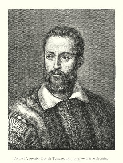 Cosimo I, primeiro Duque da Toscana de Italian School