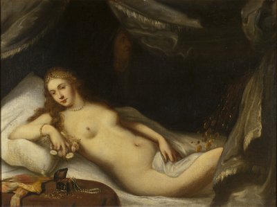 Danaë e a chuva de ouro de Italian School