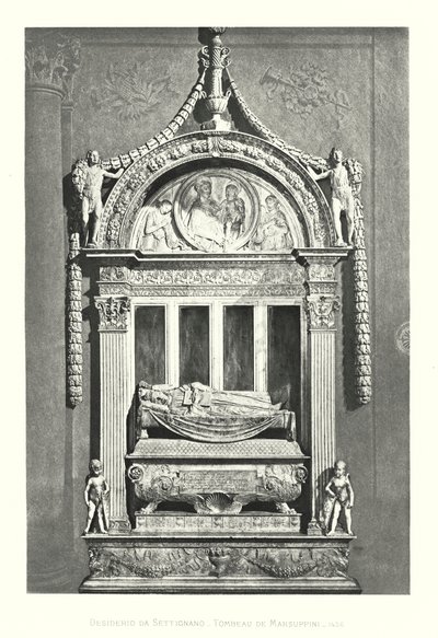 Desiderio da Settignano, Tombeau de Marsuppini de Italian School