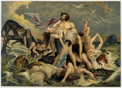Déluge - in "Aurea Bibbia classica: storia della rivelazione divina nell