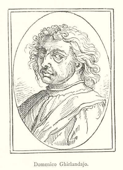 Domenico Ghirlandajo (gravura) de Italian School