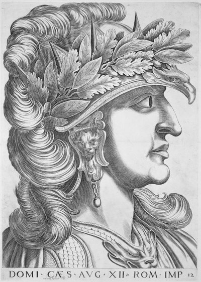 Domiciano César (51-96 dC), 1596 de Italian School