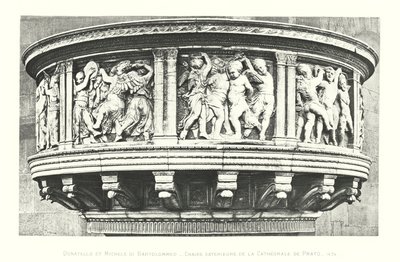 Donatello e Michele di Bartolommeo, Chaire exterieure de la Cathedrale de Prato de Italian School