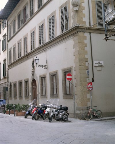 Fachada da Casa Buonarroti de Italian School