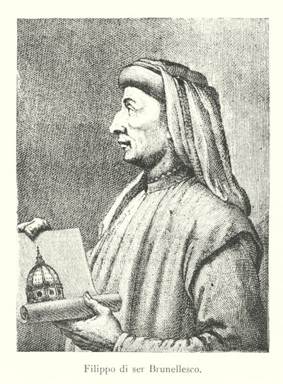 Filippo di ser Brunellesco (gravura) de Italian School