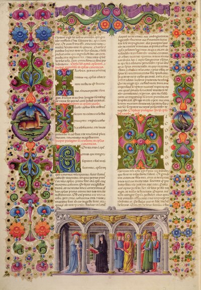 Fol.229 Livro de Jacob, da Bíblia de Borso d
