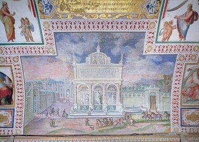 Fonte de Moisés, Piazza San Bernardo, Roma de Italian School