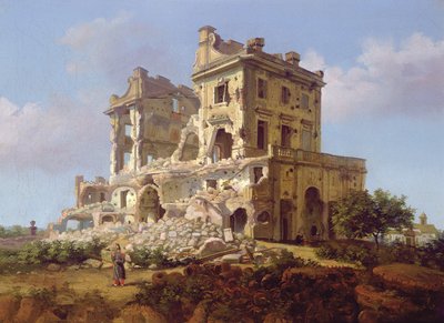 Garibaldis Villa, Itália de Italian School