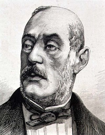 Giuseppe Ferrari (1811-1876) Filósofo histórico e político italiano (gravura) de Italian School
